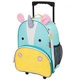 Skip Hop S212312 - Zoo Kinderkoffer Einhorn, Kindertrolley, Höhe 41 cm Spiel