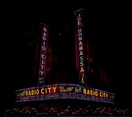 Joe Bonamassa CD Live At Radio City Music Hall