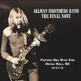 The Allman Brothers Band CD The Final Note