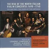 Mhairi/La Serenissima/C Lawson CD The Rise Of North Italian Violin Concerto,Vol. 1: