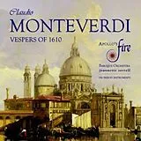 Jeannett Apollo's Fire/Sorrell CD Monteverdi: Vespers Of 1610