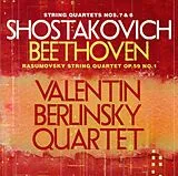 Valentin Berlinsky Quartet CD Beethoven: String Quartet Op. 59,No. 1,Shostakov