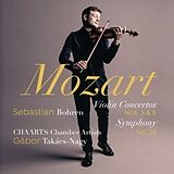 Bohren/Takacs-Nagy/Chaarts Cha CD Mozart Violinkonzerte 3 & 5