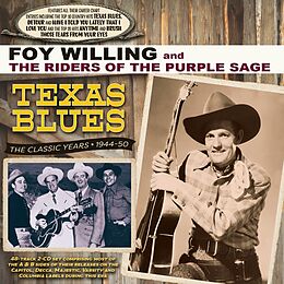 Foy And The Riders Of Willing CD Texas Blues - The Classic Years 1944-50