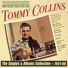 Tommy Collins CD Singles & Albums Collection 1951-60