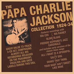 Papa Charlie Jackson CD Papa Charlie Jackson Collection 1924-34