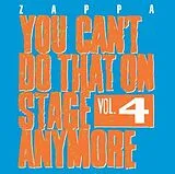Frank Zappa CD You Can't Do That On Stage Anymore,Vol.4
