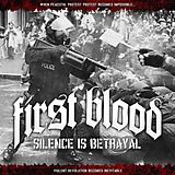 First Blood Vinyl Silence Is Betrayal (ltd Blue Vinyl)