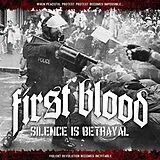 First Blood LP (analog) Silence Is Betrayal (ltd Blue Vinyl)