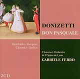 BACQUIER, HENDRICKS, CANONICI CD Don Pasquale