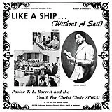Pastor T.l. And The Youth For Christ Choir Barrett LP (analog) Like A Ship (without A Sail) (splatter Vinyl)