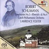Lawrence/Tschechische P Foster Super Audio CD Symphonies 3 & 4