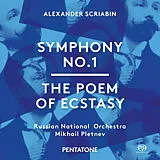 Mikhail/Russian Nation Pletnev Super Audio CD Symphony 1/the Poem Of Ecstasy
