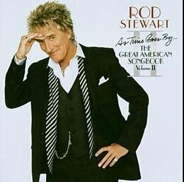 Rod Stewart CD As Time Goes By....the Great A