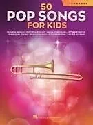 Kartonierter Einband 50 Pop Songs for Kids Trombone Sheet Music Songbook Easy Songs for Young Players Includes Believer, Dance Monkey, Happy, High Hopes, Let It Be, Perfect, We Will Rock You and More von