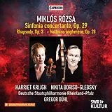 Nikita/Bühl,Gre Boriso-Glebsky CD Rózsa: Sinfonia Concertante,Op. 29/Rhapsody,Op. 3/