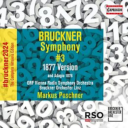 Markus/Bruckner Orche Poschner CD Sinfonie Nr. 3 D-Moll (1877)