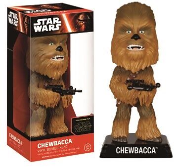 Ga naar het circuit extreem volgorde Star Wars VII - Chewbacca Wackelfigur online kaufen | Ex Libris