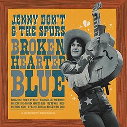 Jenny Don't And The Spurs CD Broken Hearted Blue