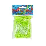 Rainbow Loom® Gummibänder Neon-Grün bzw. Hellgrün Spiel
