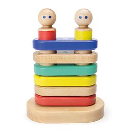 tegu Baby Big Magnetic Stacker 12 Teile Spiel