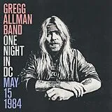 Gregg Allman CD One Night In Dc,May 15,1984