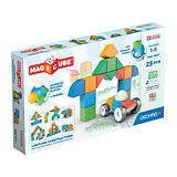 Invento 507009 - Geomag Magicube Shapes Little World 25, Magnetischer Baukasten, Magnetspielzeug Spiel