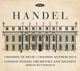 Butterfield/London Handel Orchestra & Soloists CD Chandos Te Deum HWV 281/Chandos Anthem 8
