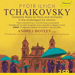 A./Fedoseyev,V./Tchaiko Hoteev CD Tchaikovsky: Complete Works For Piano & Orchestra