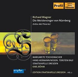 K./Nissen,H.H./Ralf,T./Te Böhm CD Meistersinger Von Nürnberg 3.Akt