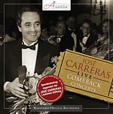 Jose Carreras CD Live - Comeback Concerts