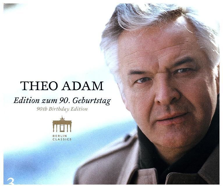 Theo AdamEdition 90.Geburtstag Theo Adam CD kaufen exlibris.ch
