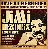 Jimi,The Experience HendriX LP (analog) Live At Berkeley
