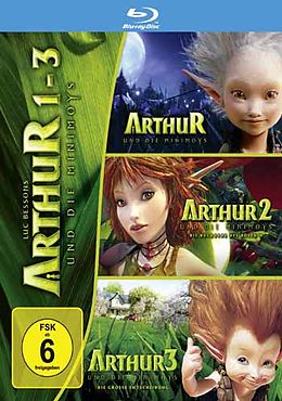 Arthur und die Minimoys 1-3 Blu-ray