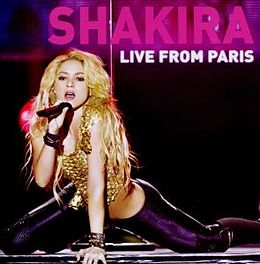 Shakira CD Live From Paris