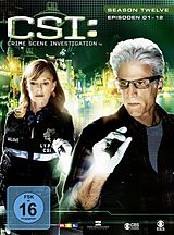 CSI: Crime Scene Investigation - Season 12 / Episoden 01-12 DVD