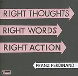 Franz Ferdinand CD Right Thoughts, Right Words,