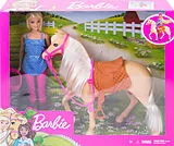 Barbie Pferd & Puppe Spiel