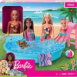 Barbie Pool und Puppe (blond) Spiel