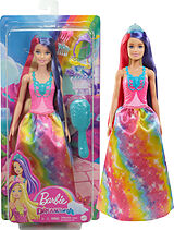 Barbie Dreamtopia Regenbogenzauber Prinzessin Puppe mit langem Haar Spiel