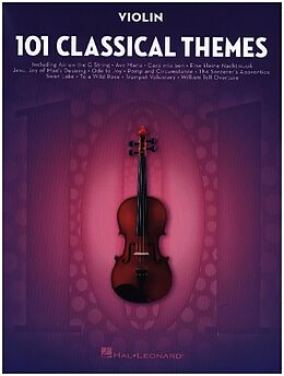 Couverture cartonnée 101 Classical Themes for Violin de 