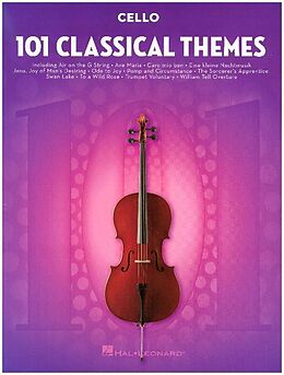 Kartonierter Einband 101 Classical Themes for Cello von Various