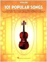 Kartonierter Einband 101 Popular Songs: For Violin - Violin Music Book with Top Pop Compositions - Violin Sheet Music Book for Beginners & Experienced Players von 