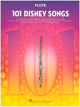 Couverture cartonnée 101 Disney Songs for Flute de 