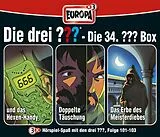 Audio CD (CD/SACD) (CD) Die drei ??? Box 34. Folgen 101 - 103 (Fragezeichen) 3 CDs von 