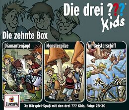 Audio CD (CD/SACD) Die drei ??? Kids 3er Box 10. Folge 28-30 von Boris Pfeiffer, Ulf Blanck