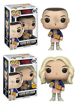 Funko POP! TV Stranger Things - Eleven with Eggos w/Chase #421 Spiel