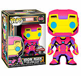 Funko POP! Marvel Black Light Iron Man Special Edition #649 Bobble-Head Spiel