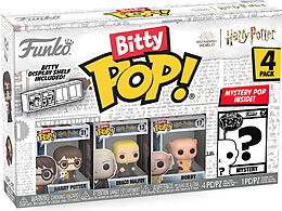Funko Bitty POP Harry Potter - Harry in robe with scarf 4er Pack Spiel