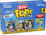 Funko Bitty POP Disney Sorcerer Mickey 4er Pack Spiel